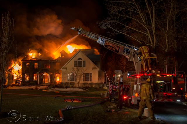 House Fire - James Heckler Rd. - Lower Salford Twp. - 03/16/2014